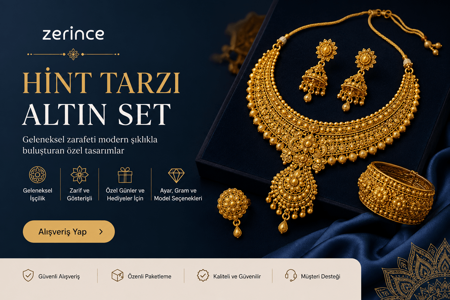Hint Tarzı Altın Set Nedir? Kullanım Rehberi – Zerince Kuyumculuk