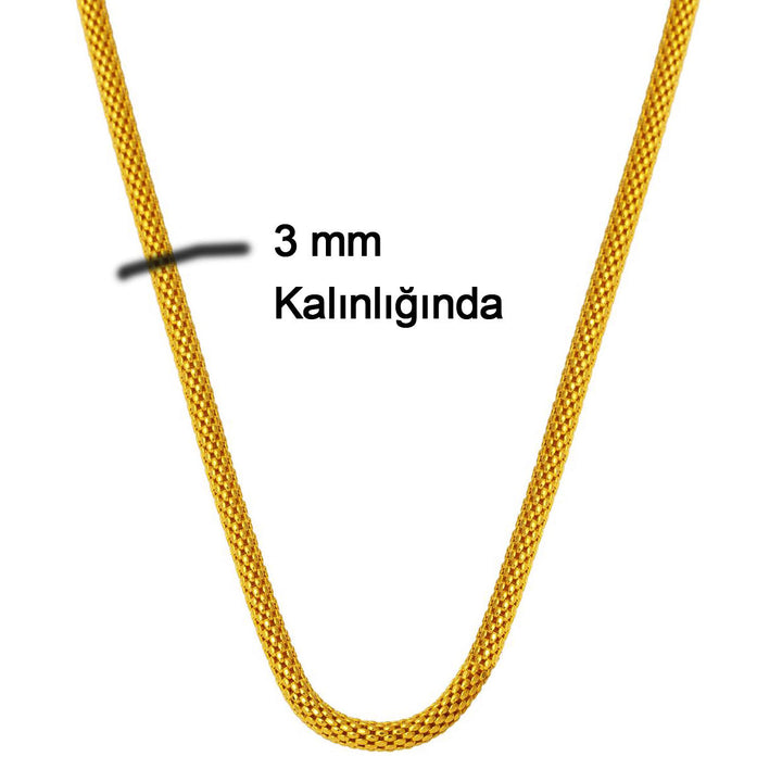 60 cm. 14 Ayar Altın Zincir
