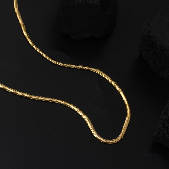 14 Ayar Altın 2 mm. Balıksırtı Zincir 60 cm