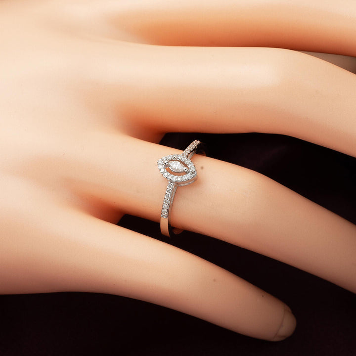 0,17 ct Göz Pırlanta Yüzük