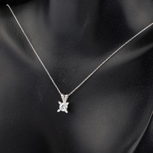 1,20 ct. Mozanit Altın Kolye Küpe Seti