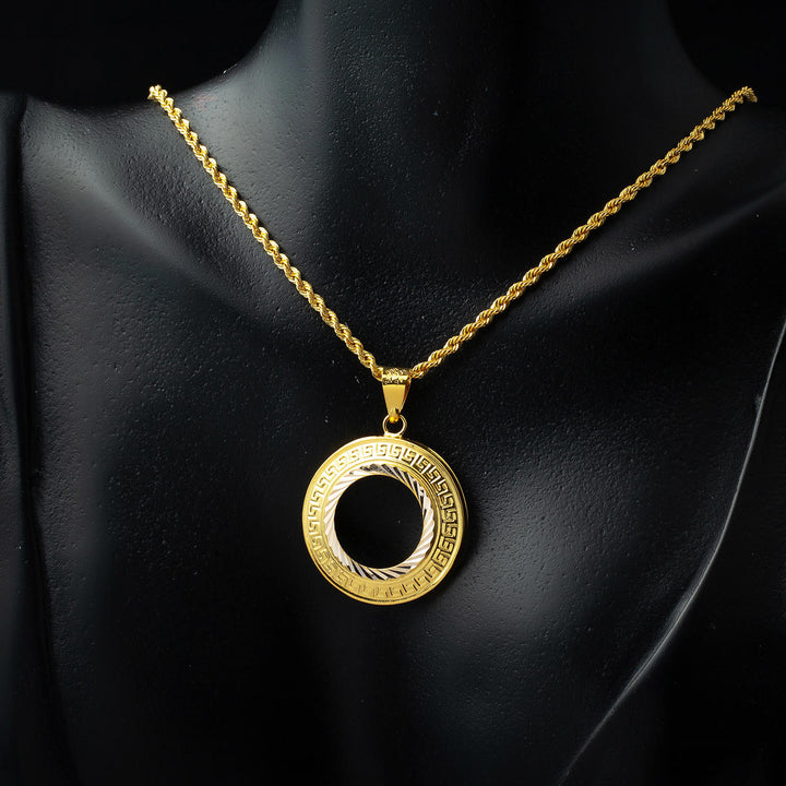 Versage Çeyrek Altın Çerçeveli Kolye