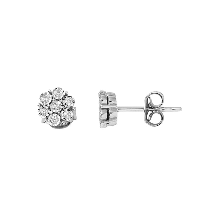 Zer Flower 3'lü Pırlanta Set 