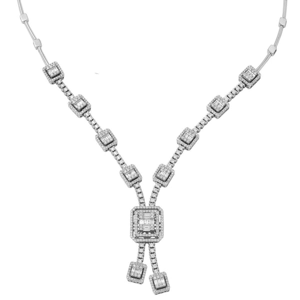 3,20 ct Baget Pırlanta Gerdanlık 