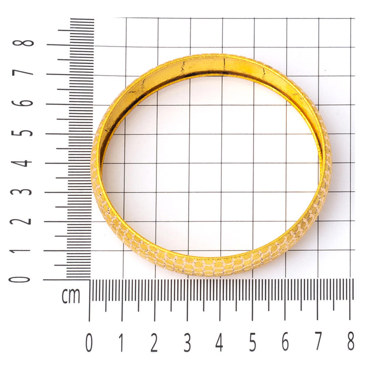 1,5 cm Enli 14 Ayar Altın Bilezik 11 gr.
