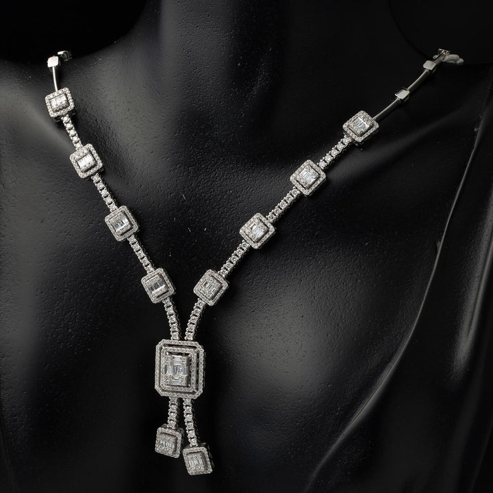 3,20 ct Baget Pırlanta Gerdanlık 