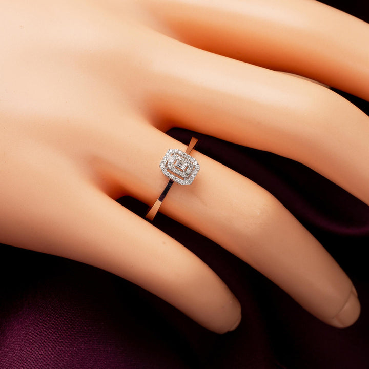 Zer Diamond Baget Pırlantalı Yüzük