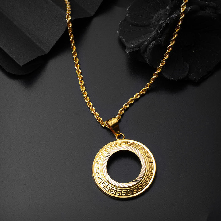 Versage Çeyrek Altın Çerçeveli Kolye