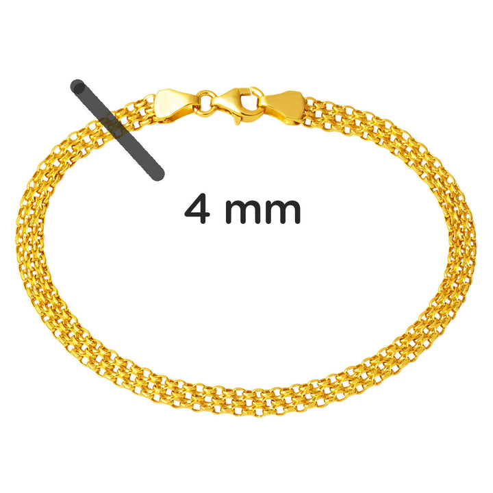 Bismark 14 Ayar Altın Bileklik