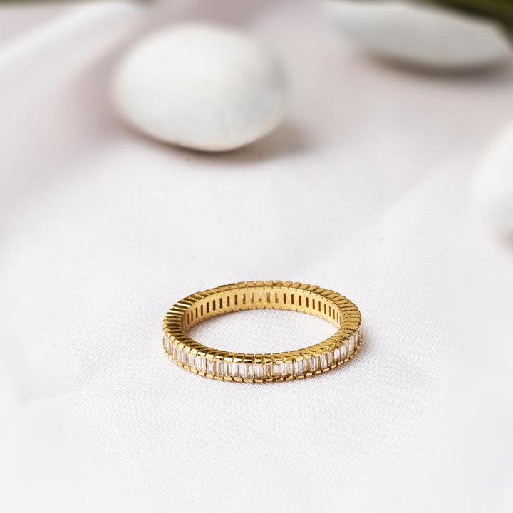 0,80 ct. Tamtur Baget Pırlanta Yüzük