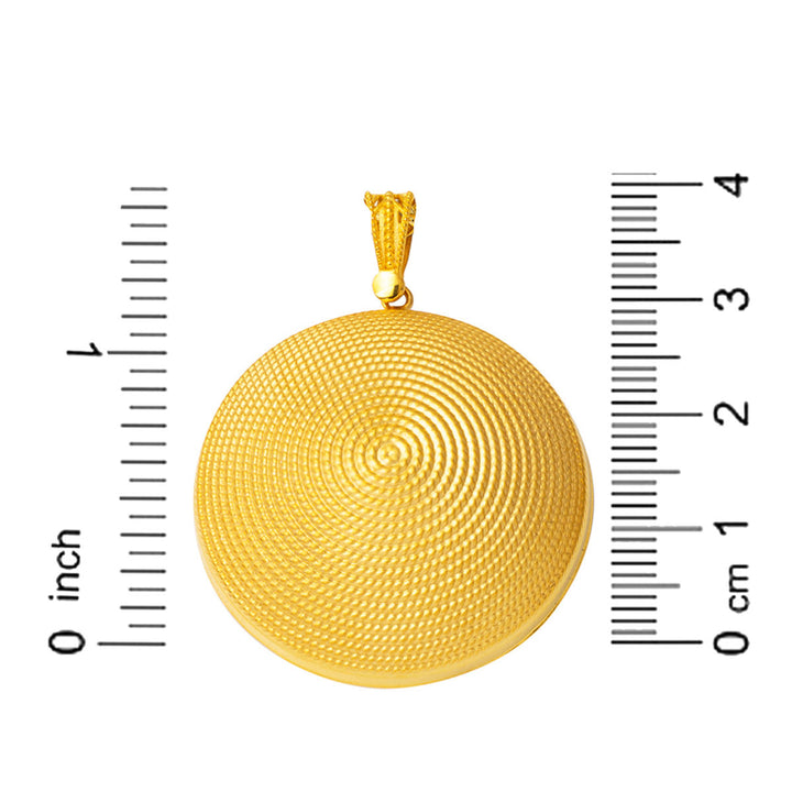 Beypazarı 14 Ayar Kolye Ucu 3 cm Çaplı