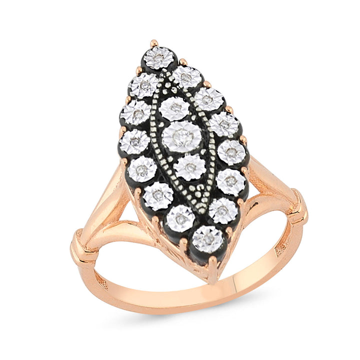 Zer 0,32 ct Üçlü Elmas Takı Seti
