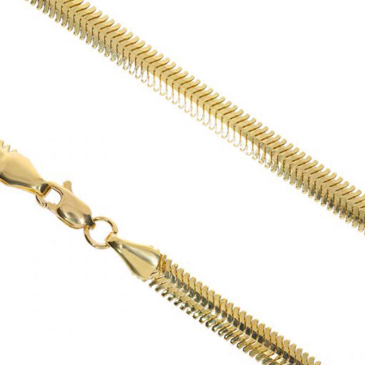 14 Ayar Altın 2,5 mm. Balıksırtı Zincir 65 cm