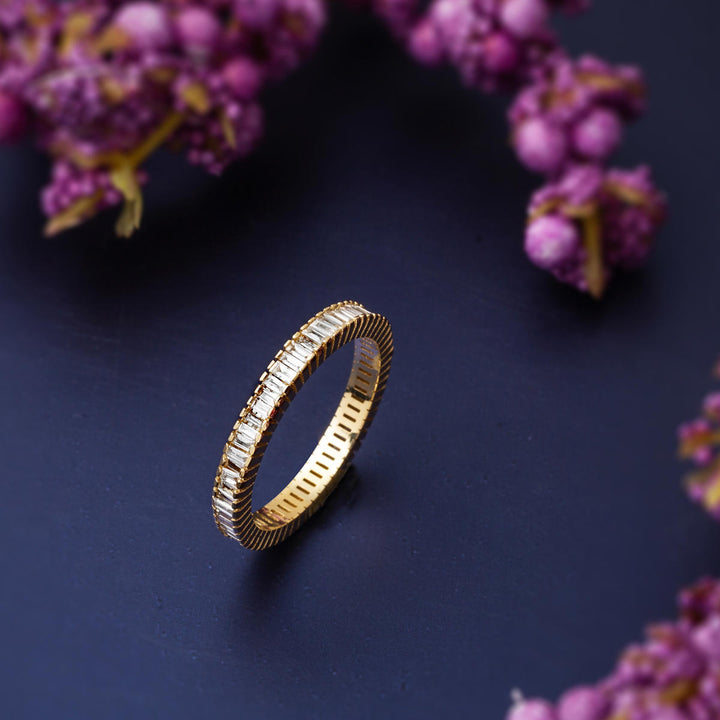 0,80 ct. Tamtur Baget Pırlanta Yüzük
