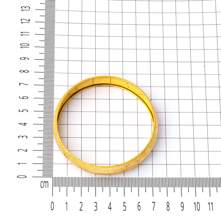 1,5 cm Enli 14 Ayar Altın Bilezik 11 gr.