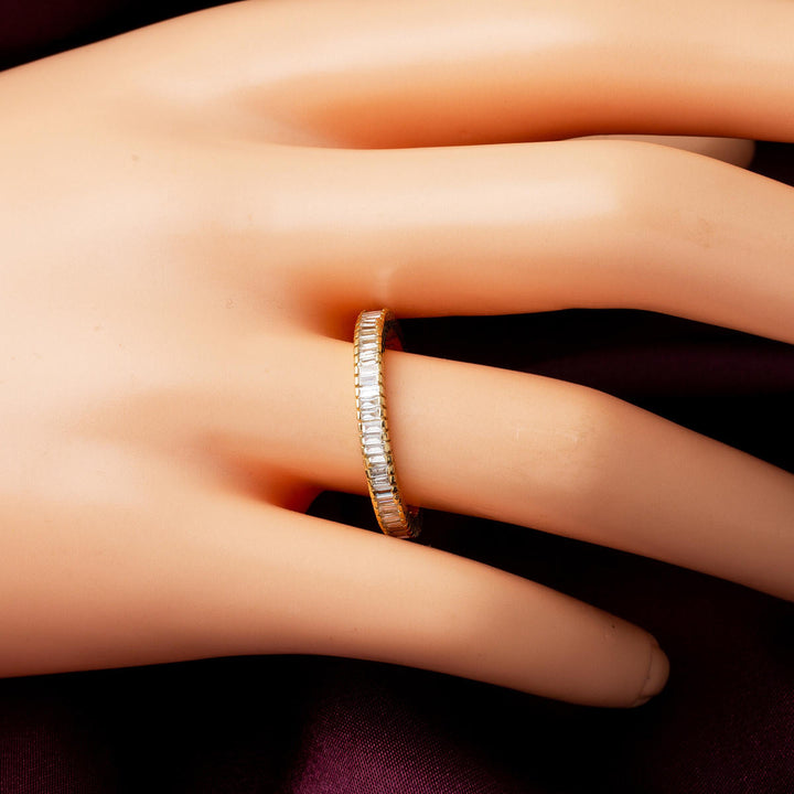 0,80 ct. Tamtur Baget Pırlanta Yüzük