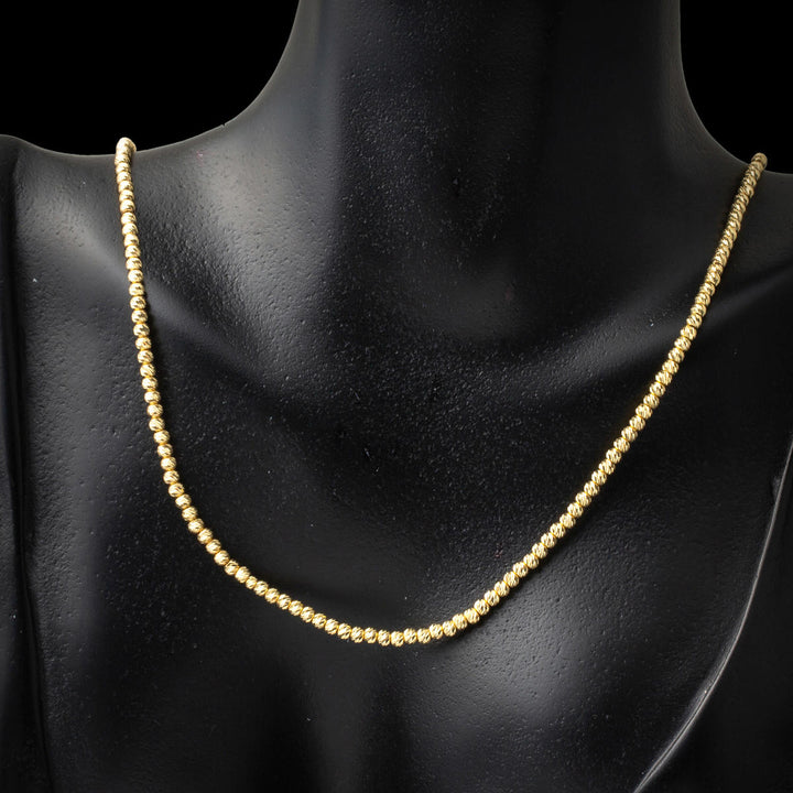 Top Altınlı Kolye & Bileklik Altın Zincir Set