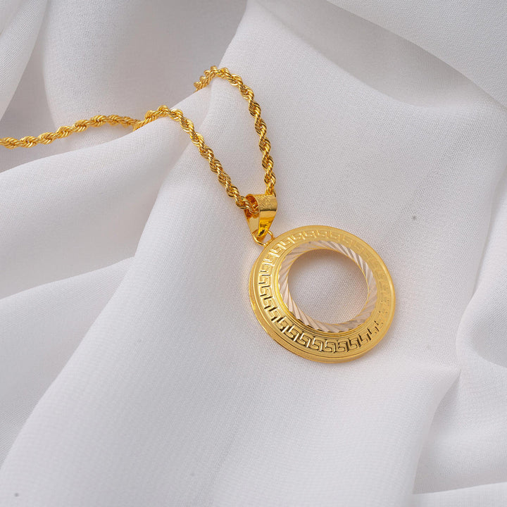 Versage Çeyrek Altın Çerçeveli Kolye