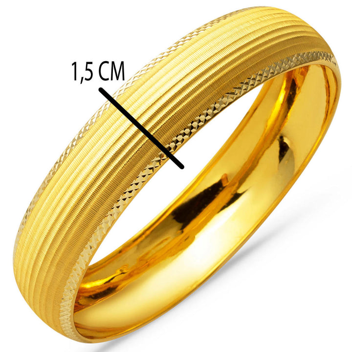 Setina 14 Ayar Altın 1,5 cm. Enli Bilezik