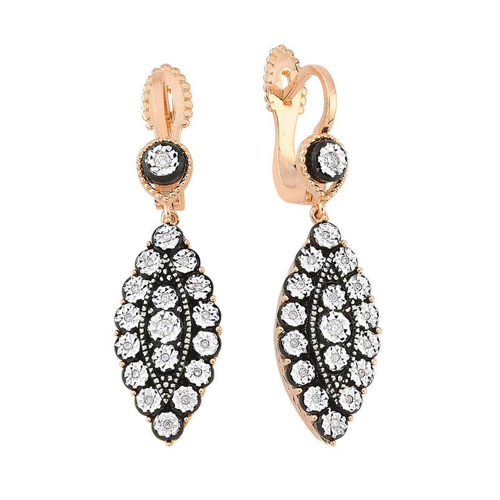 Zer 0,25 ct Kolye & Küpeli Elmas Set