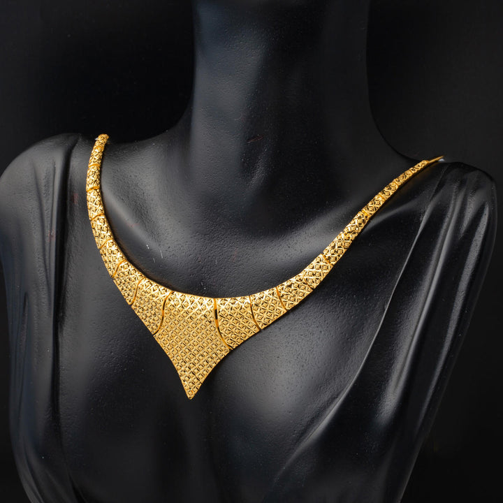 Nefertari Işıltılı 14 Ayar Altın Düğün Seti