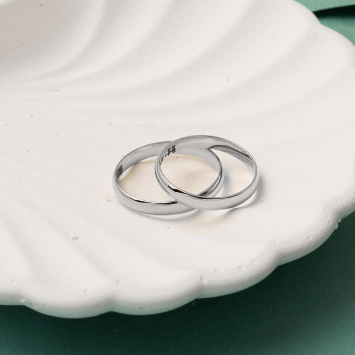 3 mm.Enli Klasik 14 Ayar Alyans Takımı