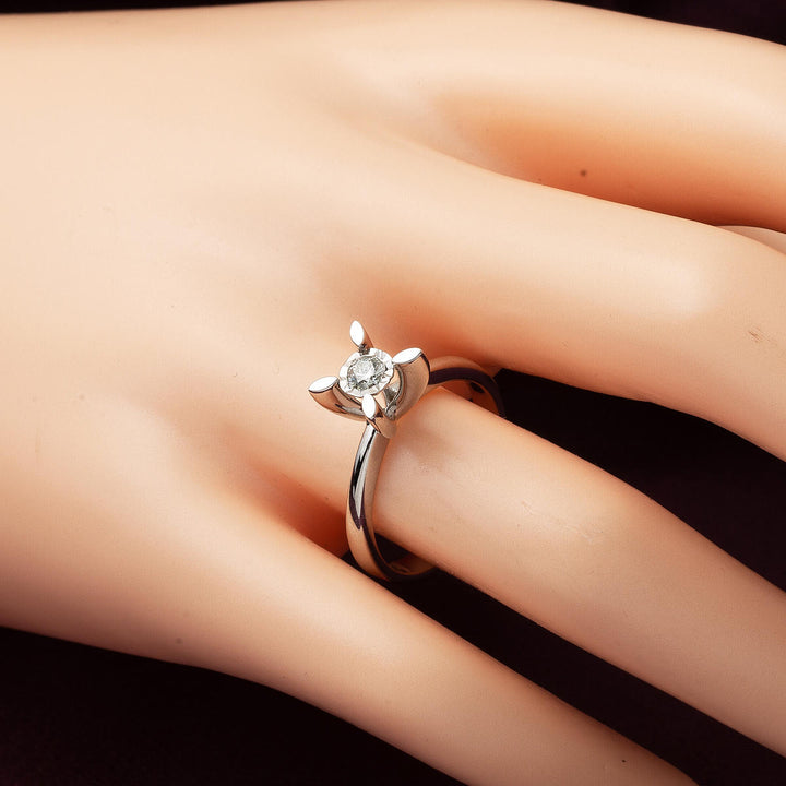 0,13 ct Tektaş Pırlanta Yüzük