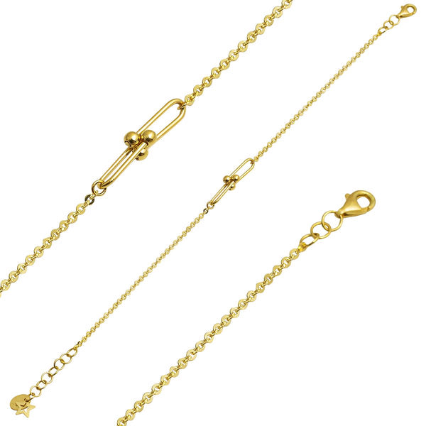 Tiffany Halka Altın Zincir Bileklik
